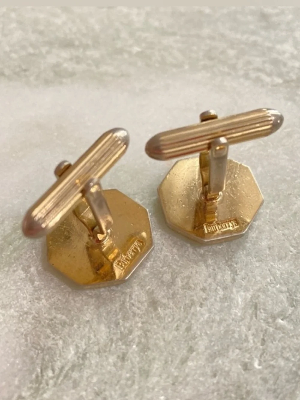 Vintage Burberry Cuff Links - Picture 4 of 5